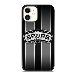 SAN ANTONIO SPURS NBA STRIPE LOGO iPhone 12 Case SAN ANTONIO SPURS NBA STRIPE LOGO iPhone 12 Case