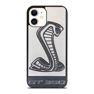 SHELBY GT350R SILVER EMBLEM SIGN iPhone 12 Case SHELBY GT350R SILVER EMBLEM SIGN iPhone 12 Case