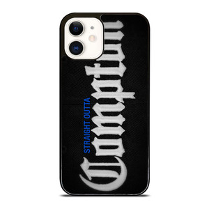 STRAIGHT OUTTA COMPTON EMBOSS iPhone 12 Case STRAIGHT OUTTA COMPTON EMBOSS iPhone 12 Case