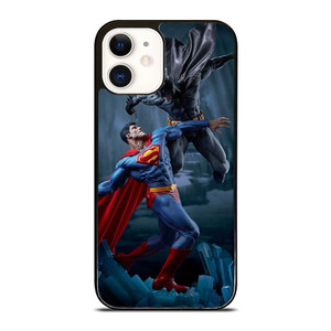 SUPERMAN VS BATMAN SUPERHERO DC iPhone 12 Case SUPERMAN VS BATMAN SUPERHERO DC iPhone 12 Case