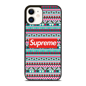SUPREME AZTEC PATTERN iPhone 12 Case
