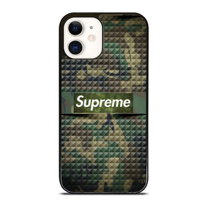 SUPREME BET LOGO CAMO iPhone 12 Case