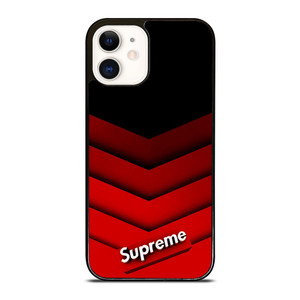 SUPREME RED PATTERN iPhone 12 Case SUPREME RED PATTERN iPhone 12 Case