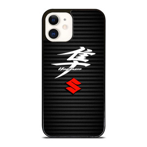 SUZUKI HAYABUSA CARBON LOGO iPhone 12 Case SUZUKI HAYABUSA CARBON LOGO iPhone 12 Case