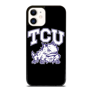TCU HORNED FROGS FOOTBALL LOGO iPhone 12 Case