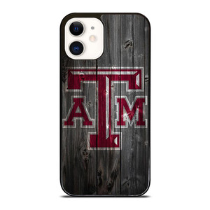 TEXAS AGGIES WOODEN LOGO iPhone 12 Case TEXAS AGGIES WOODEN LOGO iPhone 12 Case