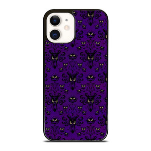 THE HAUNTED MANSION PURPLE PATTERN iPhone 12 Case THE HAUNTED MANSION PURPLE PATTERN iPhone 12 Case