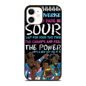 THE NEW DAY WRESTLING WWE ART iPhone 12 Case THE NEW DAY WRESTLING WWE ART iPhone 12 Case