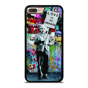 BANKSY EINSTEIN iPhone 8 Plus Case BANKSY EINSTEIN iPhone 8 Plus Case