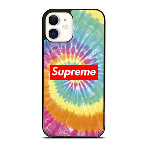TIE DYE SUPREME iPhone 12 Case TIE DYE SUPREME iPhone 12 Case