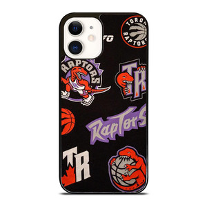 TORONTO RAPTORS LOGO COLLAGE iPhone 12 Case TORONTO RAPTORS LOGO COLLAGE iPhone 12 Case