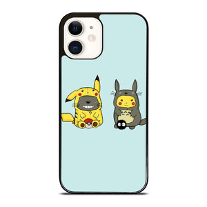 TOTORO X PIKACHU CARTOON iPhone 12 Case TOTORO X PIKACHU CARTOON iPhone 12 Case