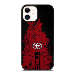 TOYOTA TRD RED CARBON LOGO iPhone 12 Case
