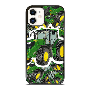 TRACTOR STICKER JOHN DEERE iPhone 12 Case TRACTOR STICKER JOHN DEERE iPhone 12 Case