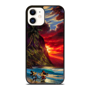 TROPICAL BEAUTIFUL MICKEY MINNIE iPhone 12 Case TROPICAL BEAUTIFUL MICKEY MINNIE iPhone 12 Case