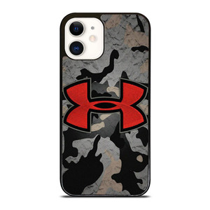 UNDER ARMOUR RED CAMO LOGO iPhone 12 Case
