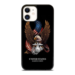 UNITED STATES MARINE CORPS USMC LOGO iPhone 12 Case UNITED STATES MARINE CORPS USMC LOGO iPhone 12 Case