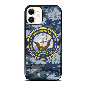 US NAVY CAMO LOGO iPhone 12 Case US NAVY CAMO LOGO iPhone 12 Case