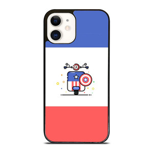 VESPA CAPTAIN AMERICA iPhone 12 Case VESPA CAPTAIN AMERICA iPhone 12 Case