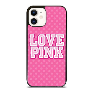 VICTORIA'S SECRET LOVE PINK LOGO iPhone 12 Case
