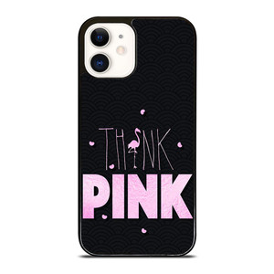 VICTORIA'S SECRET THINK PINK LOGO iPhone 12 Case