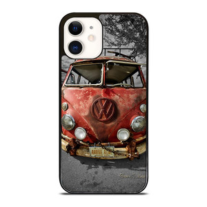 VW VOLKSWAGEN VAN RUSTY iPhone 12 Case VW VOLKSWAGEN VAN RUSTY iPhone 12 Case