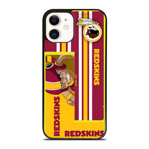WASHINGTON REDSKINS YELLOW RED MLS iPhone 12 Case WASHINGTON REDSKINS YELLOW RED MLS iPhone 12 Case