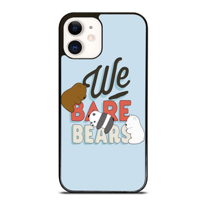 WE BARE BEARS CARTOON LOGO iPhone 12 Case