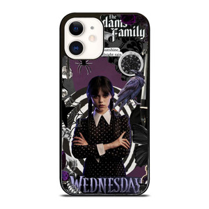 WEDNESDAY ADDAMS FAMILY SERIES iPhone 12 Case WEDNESDAY ADDAMS FAMILY SERIES iPhone 12 Case