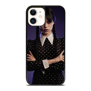 WEDNESDAY ADDAMS JENNA ORTEGA iPhone 12 Case