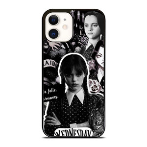 WEDNESDAY ADDAMS MOVIES COLLAGE iPhone 12 Case