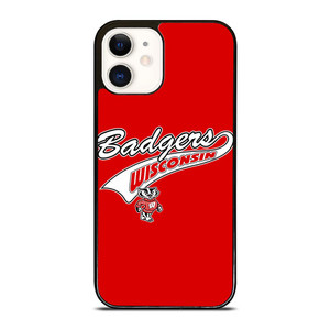 WISCONSIN BADGERS FOOTBALL SYMBOL iPhone 12 Case WISCONSIN BADGERS FOOTBALL SYMBOL iPhone 12 Case