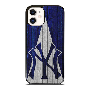 WOODEN LOGO NEW YORK YANKEES iPhone 12 Case WOODEN LOGO NEW YORK YANKEES iPhone 12 Case