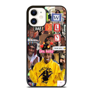 YNW MELLY RAPPER COLLAGE iPhone 12 Case YNW MELLY RAPPER COLLAGE iPhone 12 Case