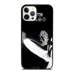 LED ZEPPELIN BLACK WHITE LOGO iPhone 12 Pro Case LED ZEPPELIN BLACK WHITE LOGO iPhone 12 Pro Case