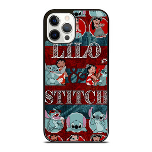 LILO AND STITCH ART COLLAGE iPhone 12 Pro Case LILO AND STITCH ART COLLAGE iPhone 12 Pro Case