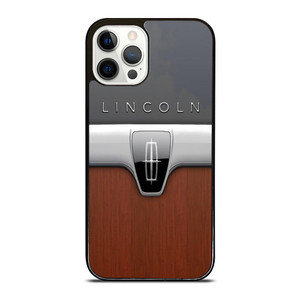 LINCOLN MOTOR WOODEN CHROME LOGO iPhone 12 Pro Case LINCOLN MOTOR WOODEN CHROME LOGO iPhone 12 Pro Case