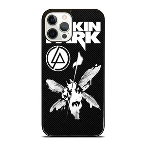 LINKIN PARK LOGO CARBON iPhone 12 Pro Case