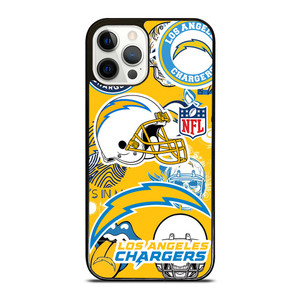 LOS ANGELES CHARGERS NFL STICKER BOMB iPhone 12 Pro Case