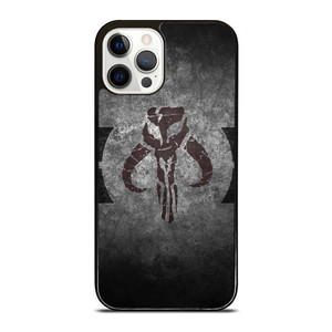 MANDALORIAN STAR WARS HEAD EMBLEM iPhone 12 Pro Case