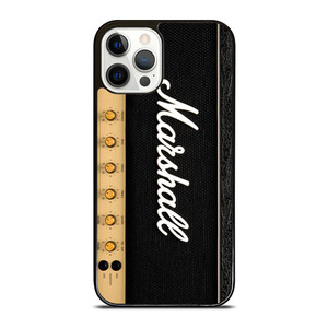 MARSHALL SPEAKER GOLD WOOD iPhone 12 Pro Case MARSHALL SPEAKER GOLD WOOD iPhone 12 Pro Case