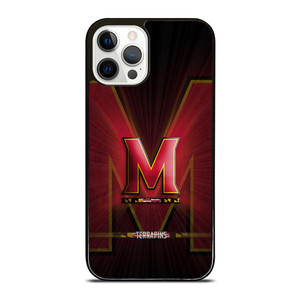 MARYLAND TERRAPINS FOOTBALL LOGO iPhone 12 Pro Case