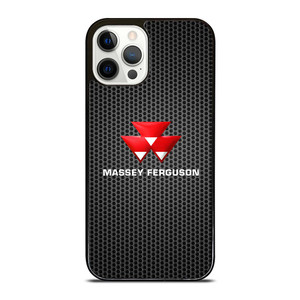 MASSEY FERGUSON METAL LOGO iPhone 12 Pro Case MASSEY FERGUSON METAL LOGO iPhone 12 Pro Case