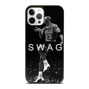 MICHAEL JORDAN SWAG iPhone 12 Pro Case MICHAEL JORDAN SWAG iPhone 12 Pro Case