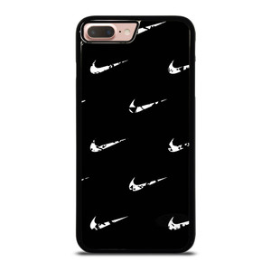 BLACK NIKE LOGO PATTERN iPhone 8 Plus Case BLACK NIKE LOGO PATTERN iPhone 8 Plus Case