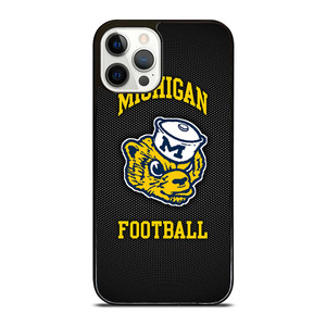 MICHIGAN WOLVERINES FOOTBALL MASCOT iPhone 12 Pro Case MICHIGAN WOLVERINES FOOTBALL MASCOT iPhone 12 Pro Case