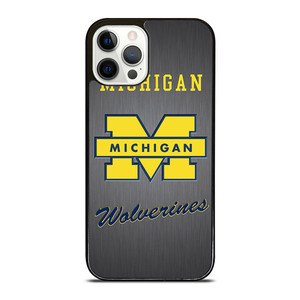 MICHIGAN WOLVERINES LOGO iPhone 12 Pro Case