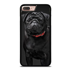 BLACK PUG iPhone 8 Plus Case