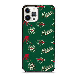 MINNESOTA WILD NHL PATTERN iPhone 12 Pro Case MINNESOTA WILD NHL PATTERN iPhone 12 Pro Case