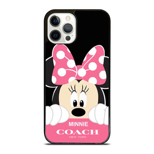 MINNIE MOUSE PINK COACH NEW YORK iPhone 12 Pro Case